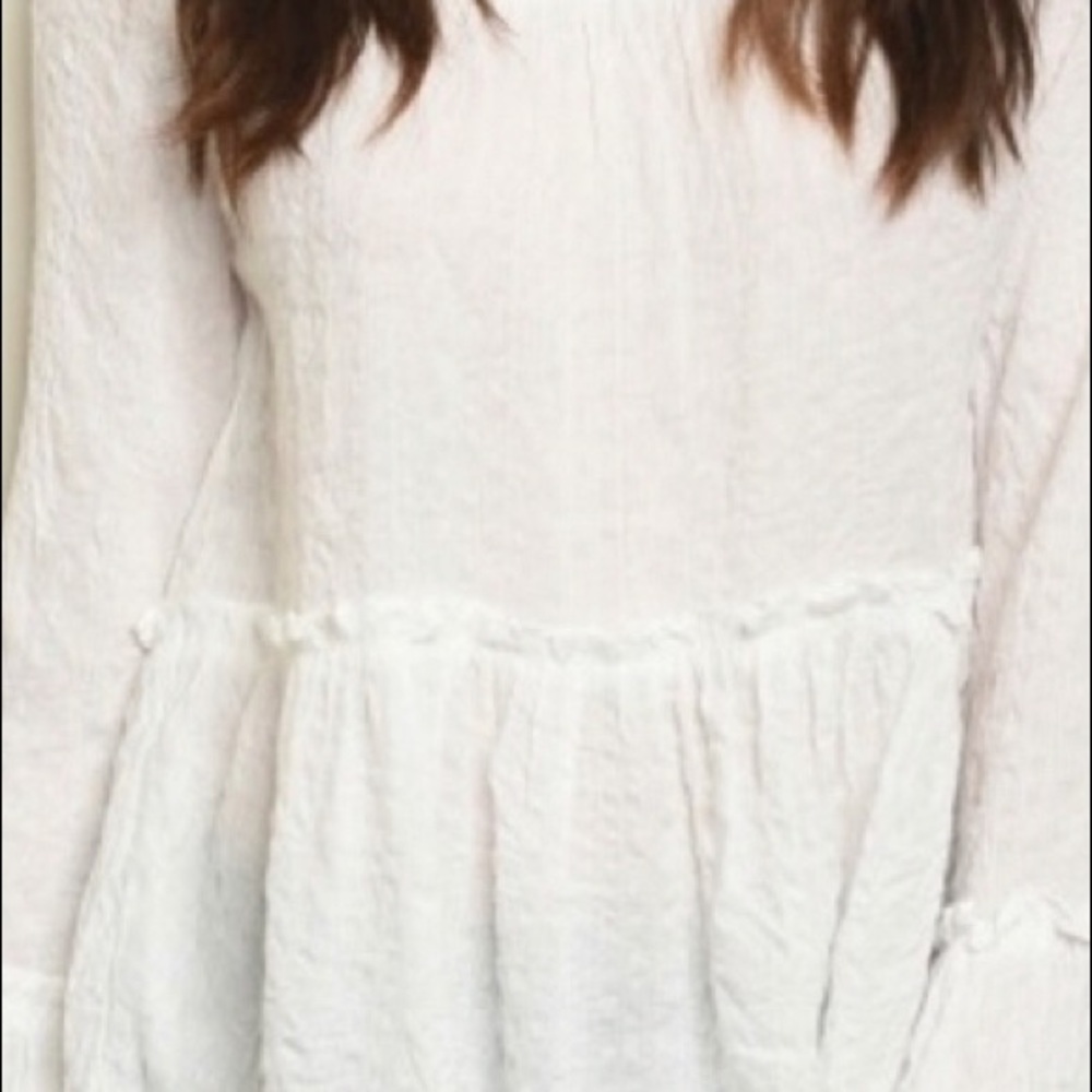 White Boho Top - Picture 4 of 5